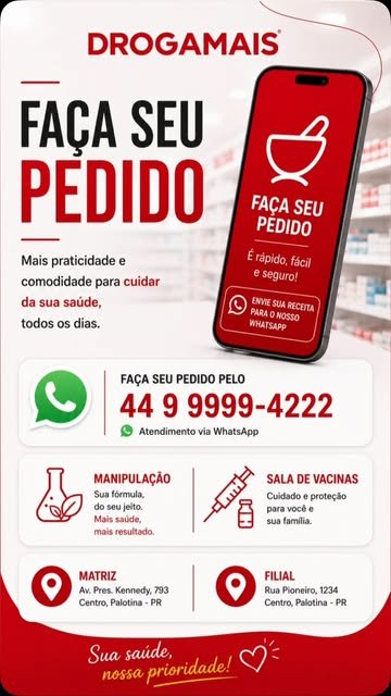 Faça seu pedido pelo WhatsApp